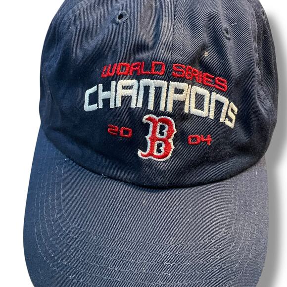 Boston Red Sox Baseball Cap 2004 World Series Champions MLB Richardson 240 Blue - Picture 3 of 14